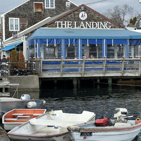 The Landing Restaurant, Marblehead Harbor — waterfront dining on the North Shore